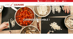 Desktop Screenshot of laboculinaire.com