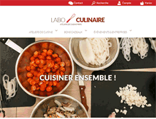 Tablet Screenshot of laboculinaire.com